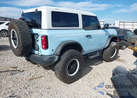 2024 Ford Bronco Heritage Limited Edition from USA, damaged, VIN 1FMDE4EP4RLA63416